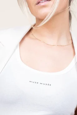 Best Copenhagen Muse Baby Rib Top Siv | Natural... | | Little Soho