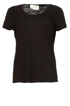Fashion American Vintage Basic T-Shirt With Round Neck Jacksonville | Black... | | Little Soho