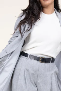 Discount Depeche Belt With Buckle Linda | Black... | | Little Soho