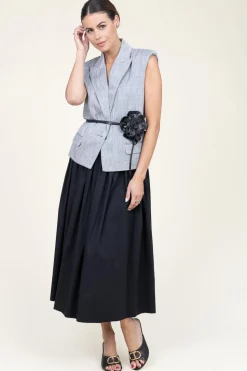 Online Little Soho Belt With Flower Detail Flower | Black... | |