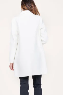 Best STUDIO AR Blazer Jacket In Wool Blend Moya | Natural... | | Little Soho