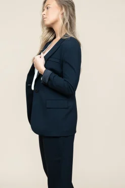 Shop Copenhagen Muse Blazer Tailor | Blue... | | Little Soho