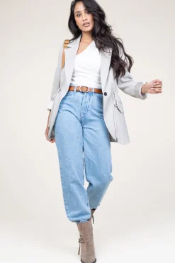 Discount Co'Couture Blazer With Drawstrings Winnie | Grey... | | Little Soho