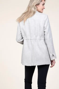 Discount Co'Couture Blazer With Drawstrings Winnie | Grey... | | Little Soho