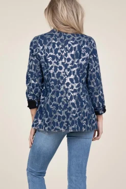 Sale Co'Couture Blazer With Sequins Segal | Blue... | | Little Soho