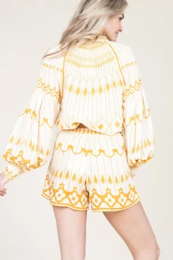 Cheap Scarlett Poppies Blouse Pia | Yellow... | | Little Soho