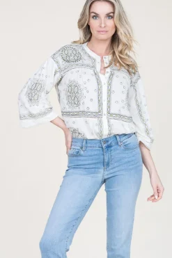 Outlet Stella Forest Blouse With Embroidery Dita | Natural... | | Little Soho