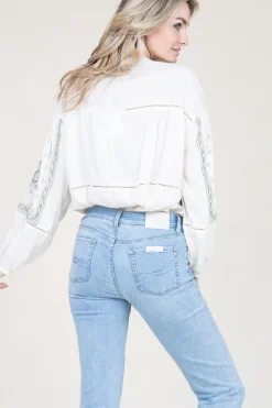 Outlet Stella Forest Blouse With Embroidery Dita | Natural... | | Little Soho