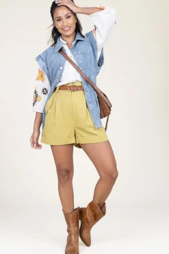 Flash Sale Stella Forest Blouse With Embroidery Valentina | Natural... | | Little Soho