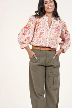 Hot Stella Forest Blouse With Print Emilia | Pink... | | Little Soho