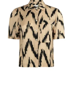 New Aaiko Blouse With Print Jannike | Natural... | | Little Soho