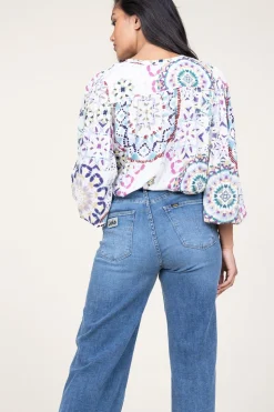 Best ba&sh Blouse With Print Luigi | Multi... | | Little Soho