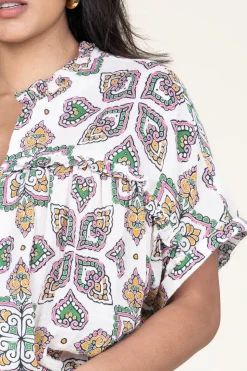 Cheap Louizon Blouse With Print Minya | Natural... | | Little Soho