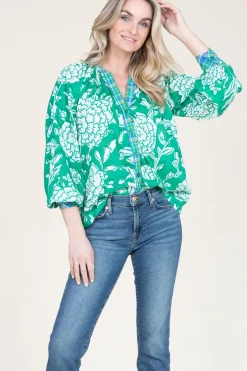 Cheap Stella Forest Blouse With Print Mora | Green... | | Little Soho