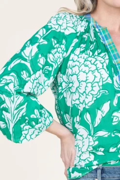 Cheap Stella Forest Blouse With Print Mora | Green... | | Little Soho