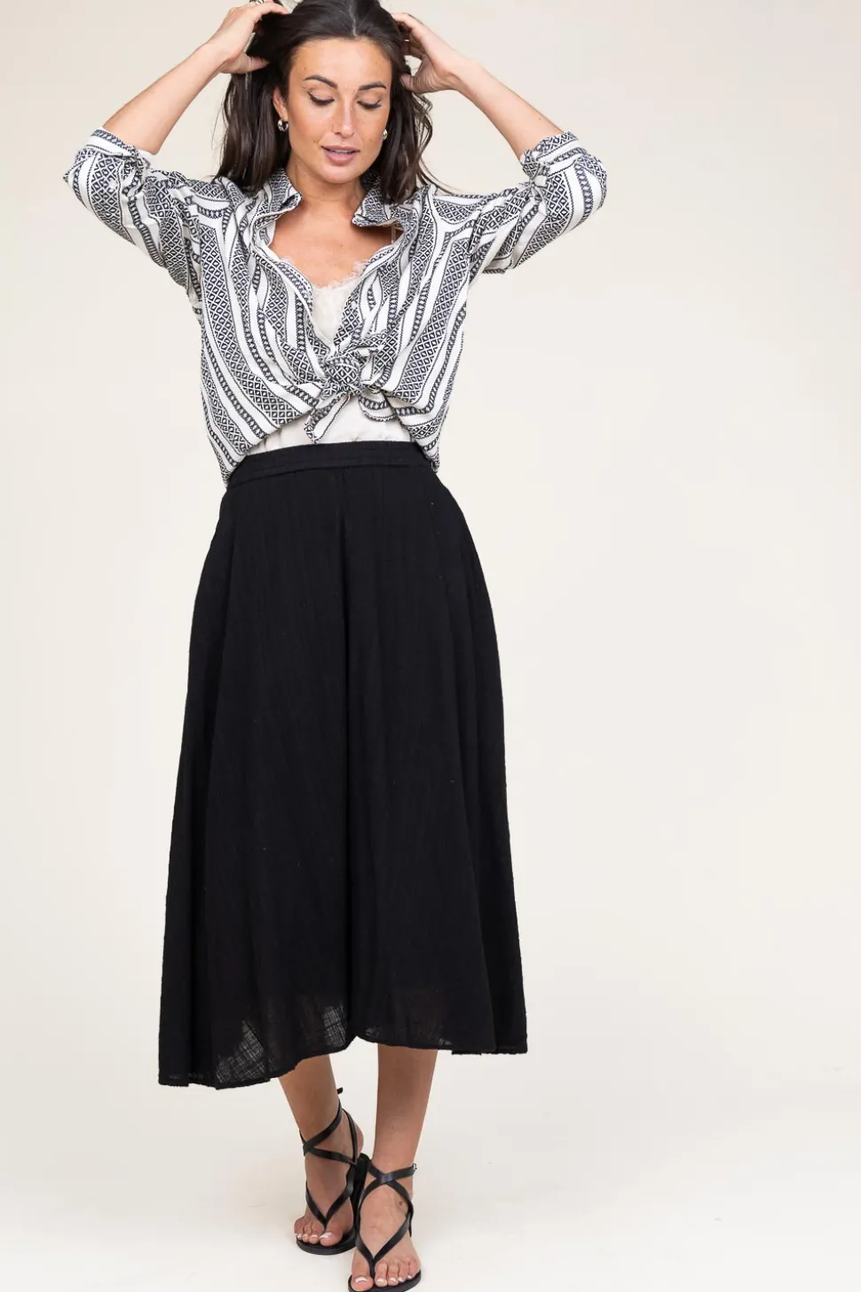 Cheap Lollys Laundry Blouse With Print Sus | Black... | | Little Soho