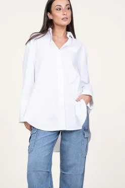 Cheap Twinset Blouse With Removable Cuffs Ella | White... | | Little Soho