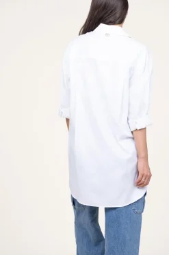 Cheap Twinset Blouse With Removable Cuffs Ella | White... | | Little Soho