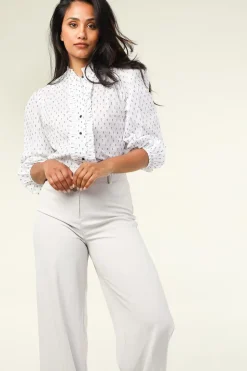 Discount Lollys Laundry Blouse With Ruffles Perth | White... | | Little Soho