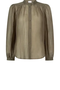 Shop Aaiko Blouse Zoya | Green... | | Little Soho