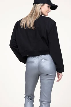 Best Second Female Bomber Jacket Lui | Black... | | Little Soho