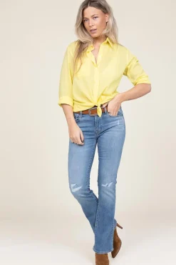 Sale 7 For All Mankind Bootcut Jeans Tailorless | Blue... | | Little Soho