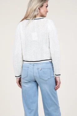 Hot Suncoo Boucle Openwork Cardigan Giany | Natural... | | Little Soho