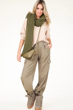 Discount Little Soho Boucle Scarf Aria | Army Green... | |