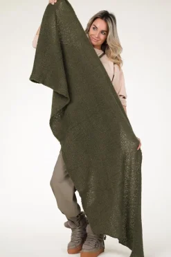 Discount Little Soho Boucle Scarf Aria | Army Green... | |