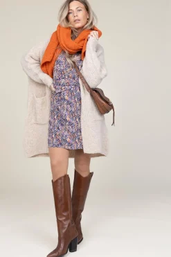 Online Little Soho Boucle Scarf Aria | Orange... | |