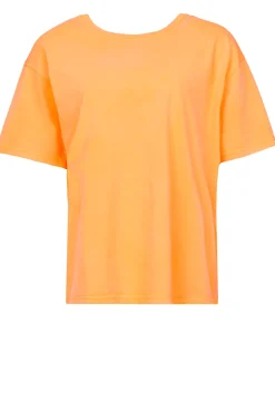 Fashion American Vintage Boxy T-Shirt Fizvalley | Orange... | | Little Soho