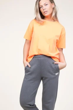 Fashion American Vintage Boxy T-Shirt Fizvalley | Orange... | | Little Soho