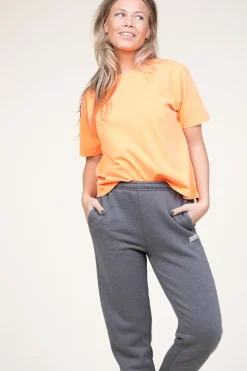 Fashion American Vintage Boxy T-Shirt Fizvalley | Orange... | | Little Soho