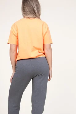 Fashion American Vintage Boxy T-Shirt Fizvalley | Orange... | | Little Soho