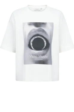 Sale Copenhagen Muse Boxy T-Shirt With Print Muse | Natural... | | Little Soho