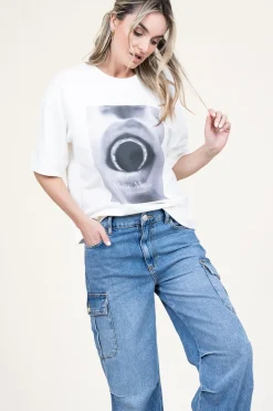 Sale Copenhagen Muse Boxy T-Shirt With Print Muse | Natural... | | Little Soho