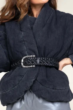Best ba&sh Braided Belt Barbara | Black... | | Little Soho