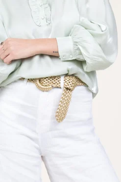 Best Sale Little Soho Braided Belt Tanja | Gold... | |