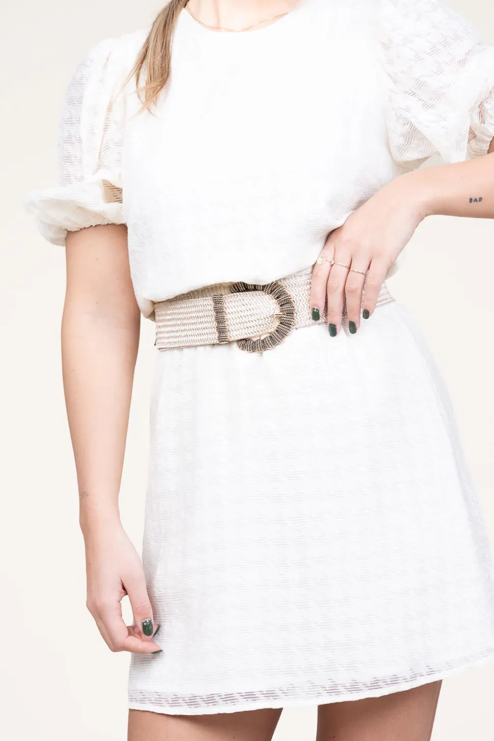 Outlet Little Soho Braided Belt With Buckle Ilse | Gold... | |