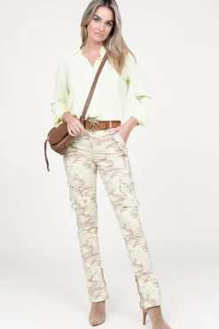 Fashion Patrizia Pepe Camouflage Cargo Pants Jill | Green... | | Little Soho