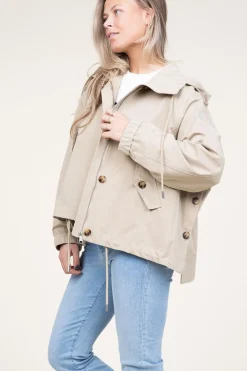 Flash Sale Alter Ego Canvas Coat May | Beige... | | Little Soho