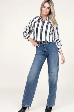 Clearance IRO Cargo Jeans Nerina | Blue... | | Little Soho