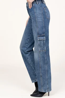 Clearance IRO Cargo Jeans Nerina | Blue... | | Little Soho