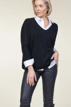 Cheap Absolut Cashmere Cashmere Sweater Camille | Black... | | Little Soho