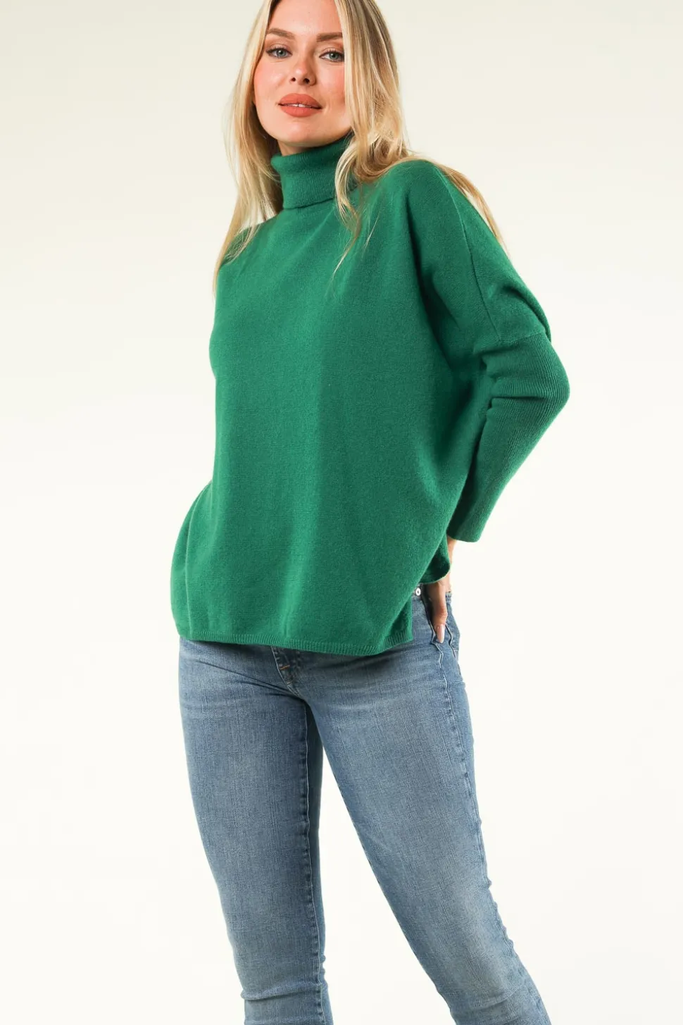 Sale Absolut Cashmere Cashmere Turtleneck Clara | Green... | | Little Soho