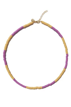 Best Sale Mimi et Toi Coloured Beaded Necklace Fleur | Orange/Pink... | | Little Soho