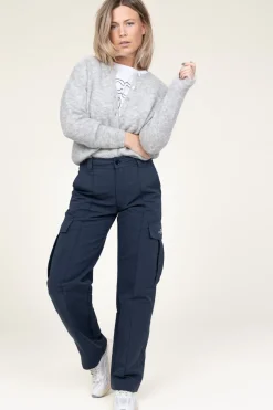 Cheap Co'Couture Cotton Cargo Pants Jenkins | Blue... | | Little Soho