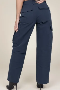 Cheap Co'Couture Cotton Cargo Pants Jenkins | Blue... | | Little Soho