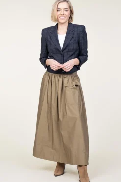 Cheap Mes Demoiselles Cotton Cargo Skirt Pelambre | Green... | | Little Soho
