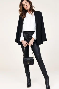 Shop Mes Demoiselles Cotton Cropped Jacket Pinell | White... | | Little Soho